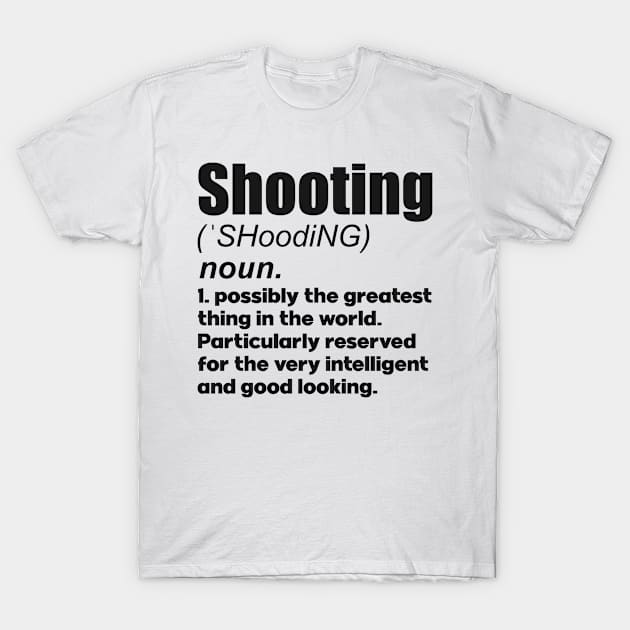 Shooting coach girl player gift. Perfect present for mother dad friend him or her T-Shirt by SerenityByAlex